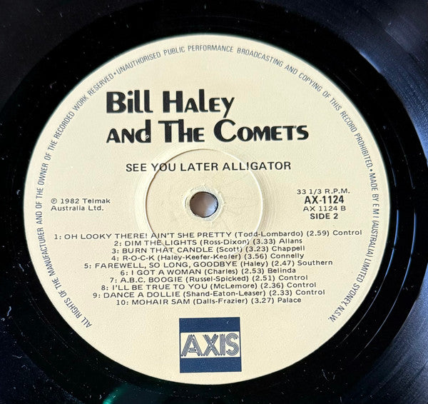Bill Haley And His Comets : See You Later Alligator (LP, Comp)