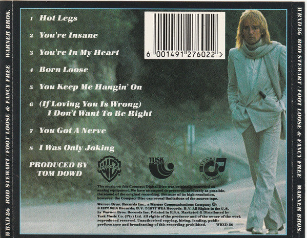 Rod Stewart : Foot Loose & Fancy Free (CD, Album)