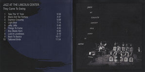 Jazz At Lincoln Center : They Came To Swing (CD, Album)