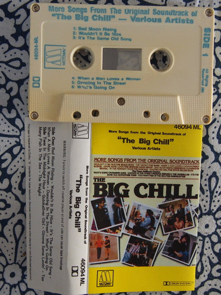 Various : More Songs From The Original Soundtrack Of The Big Chill (Cass, Comp)