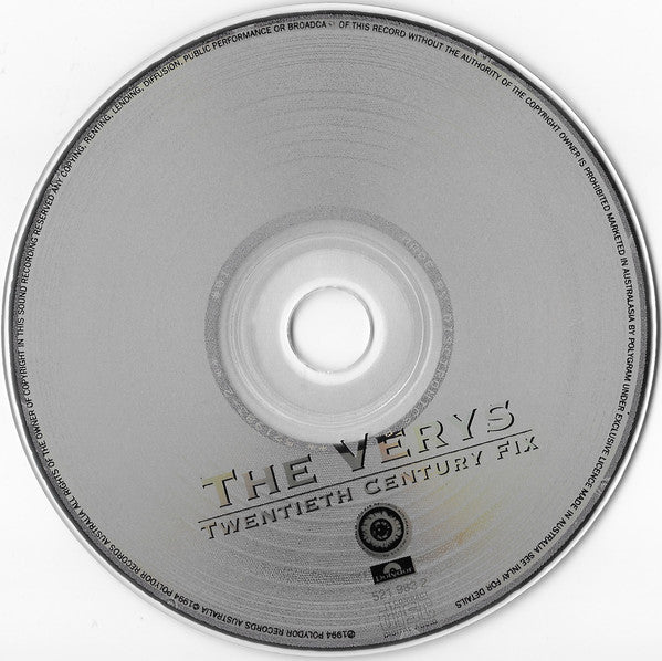 The Verys : Twentieth Century Fix (CD, Album)