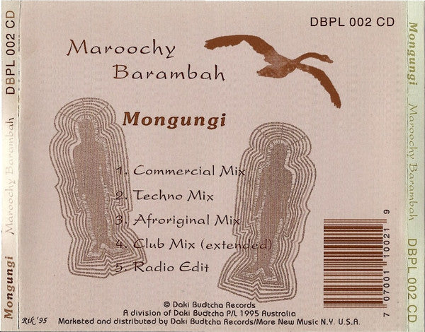 Maroochy Barambah : Mongungi (CD, EP)