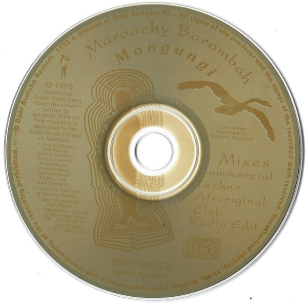 Maroochy Barambah : Mongungi (CD, EP)