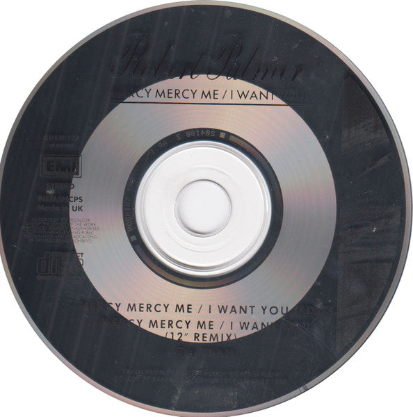 Robert Palmer : Mercy Mercy Me / I Want You (CD, Single)
