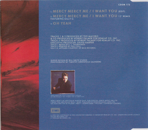 Robert Palmer : Mercy Mercy Me / I Want You (CD, Single)