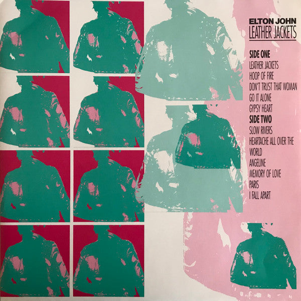 Elton John : Leather Jackets (LP, Album)