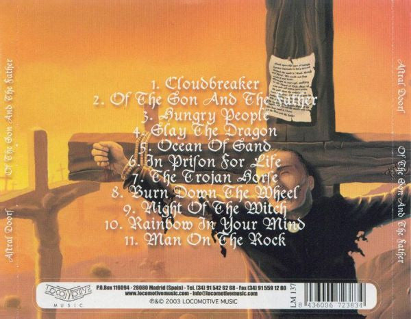 Astral Doors : Of The Son And The Father (CD, Album)