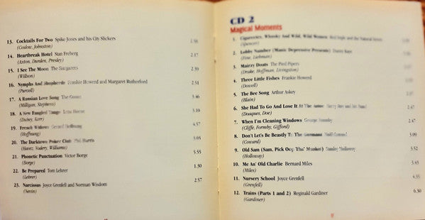 Various : The Golden Age of Comedy  (4xCD, Comp, Fat)