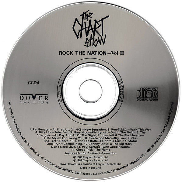 Various : The Chart Show - Rock The Nation Vol II (CD, Comp)
