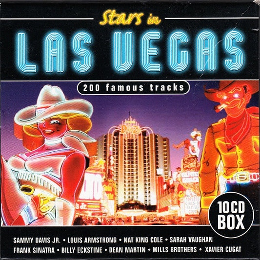 Various : Stars In Las Vegas (10xCD, Comp + Box)