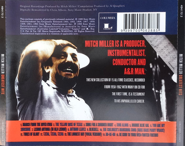 Mitch Miller, Mitch Miller And The Gang & Mitch Miller & His Orchestra : Greatest Hits (CD, Comp, RE, RM)