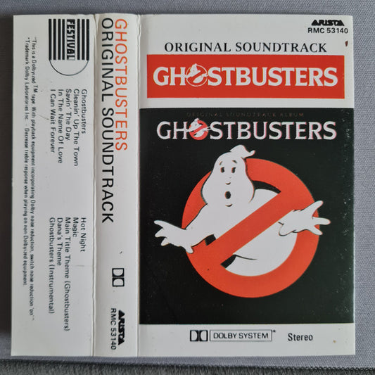 Various : Ghostbusters (Original Soundtrack Album) (Cass, Album)