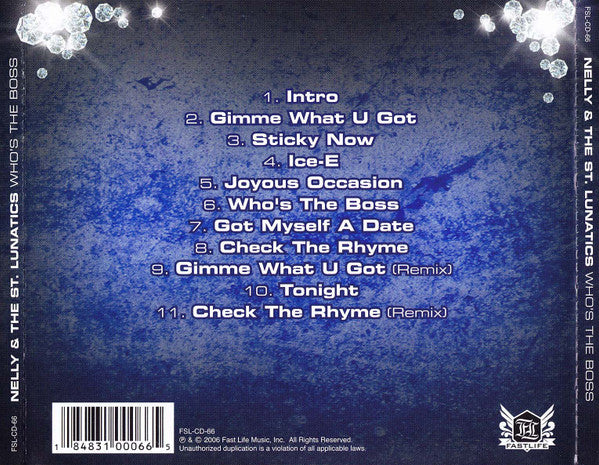 Nelly & St. Lunatics : Who's The Boss (CD, Comp)
