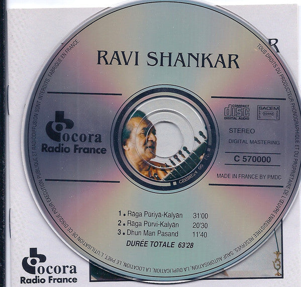 Ravi Shankar : Pandit Ravi Shankar (CD, Album, RE)