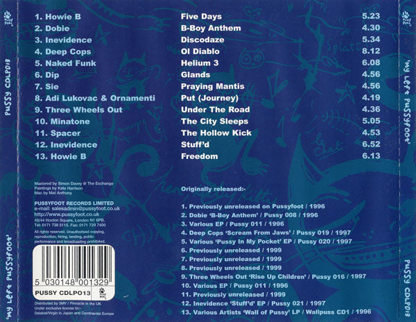 Various : My Left Pussyfoot (CD, Comp)