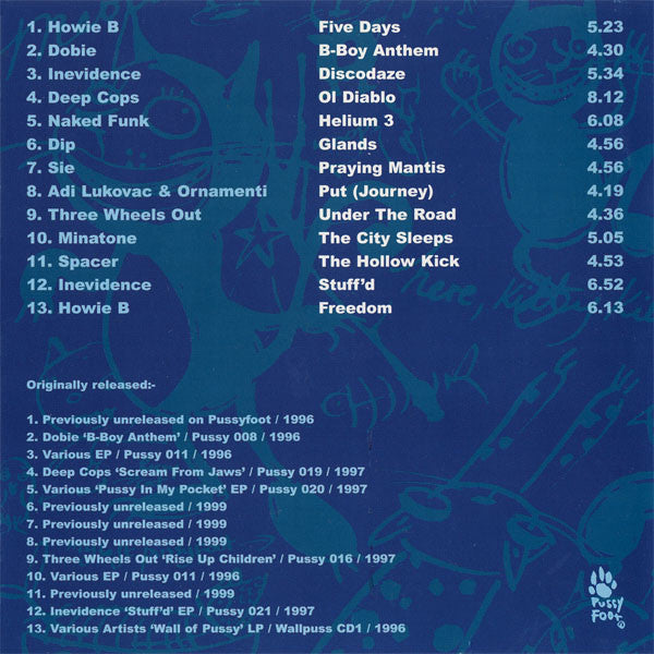 Various : My Left Pussyfoot (CD, Comp)