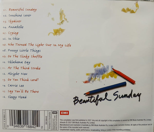 Daniel Boone : Beautiful Sunday (CD, Comp)