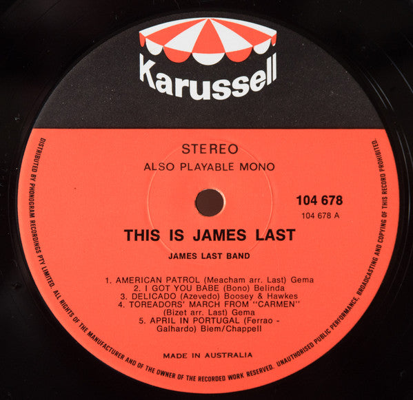James Last : This Is James Last (LP, Album)