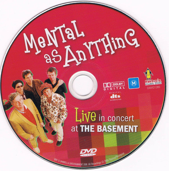 Mental As Anything : Live At The Basement (DVD-V, All)