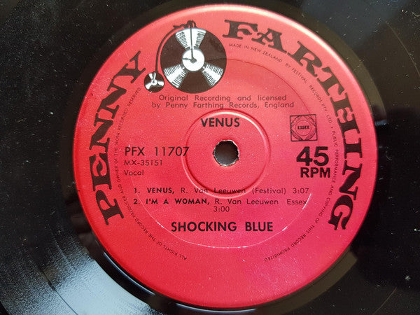 Shocking Blue : Venus (7", EP)