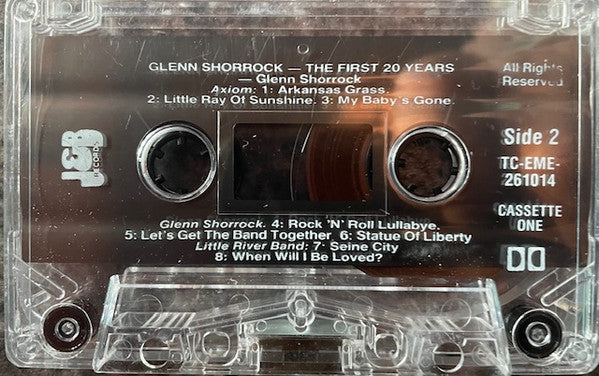 Glenn Shorrock : The First Twenty Years (2xCass, Comp)