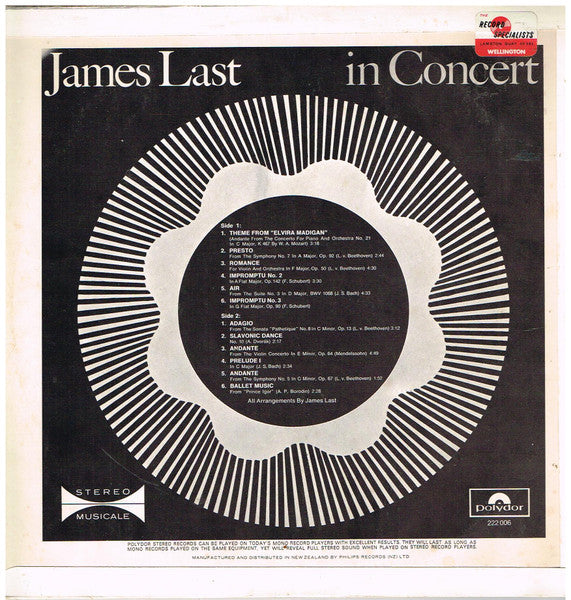 James Last : In Concert (LP)