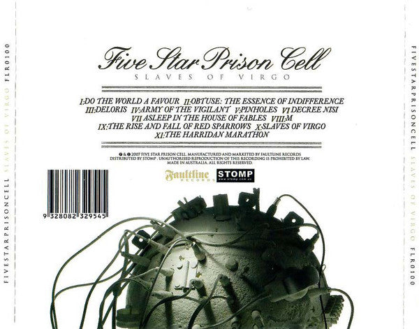 Five Star Prison Cell : Slaves Of Virgo (CD, Album)