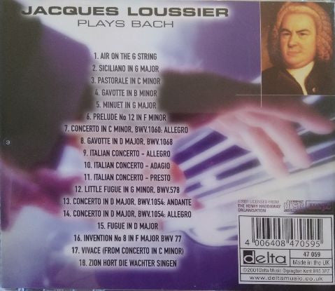 Jacques Loussier : Plays Bach (CD)