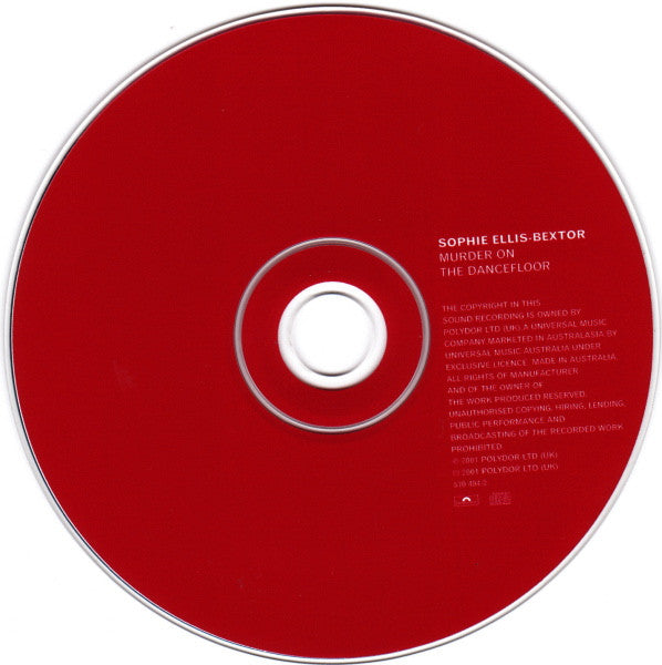 Sophie Ellis Bextor* : Murder On The Dancefloor (CD, Single, Enh)