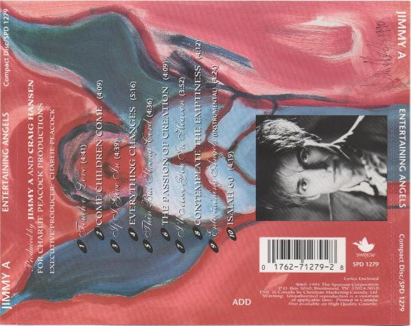 Jimmy Abegg : Entertaining Angels (CD, Album)