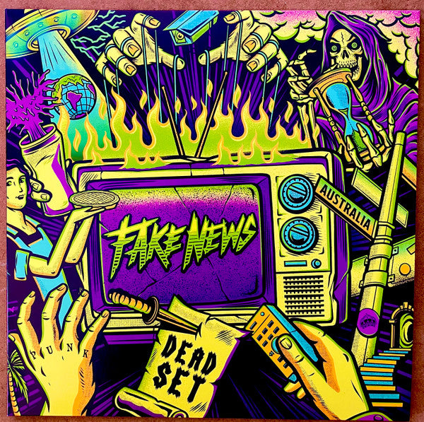 Fake News : Dead Set (12", Ltd, Pin)