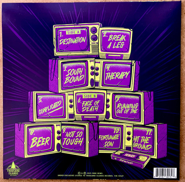 Fake News : Dead Set (12", Ltd, Pin)