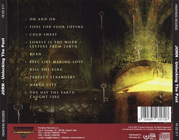 Jorn (4) : Unlocking The Past (CD, Album)