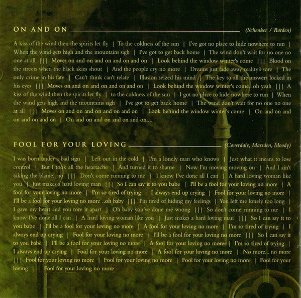 Jorn (4) : Unlocking The Past (CD, Album)