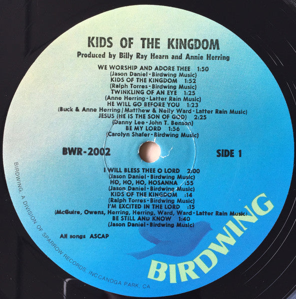 Kids Of The Kingdom With Annie Herring : Sharing Songs Of Worship For All Ages (LP, Album)