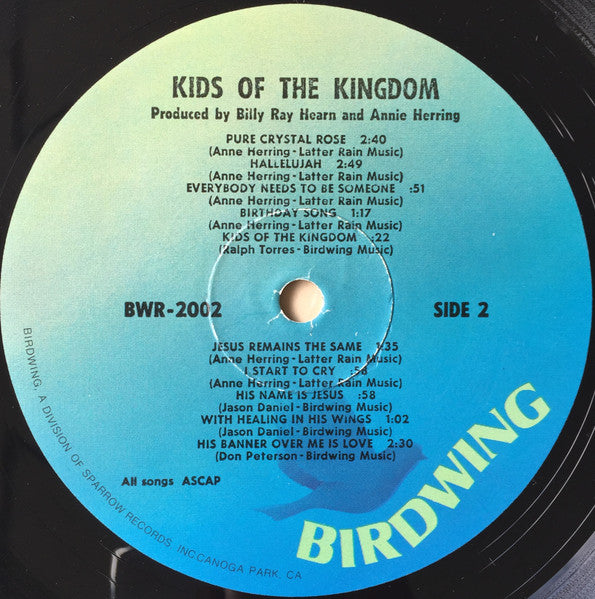 Kids Of The Kingdom With Annie Herring : Sharing Songs Of Worship For All Ages (LP, Album)