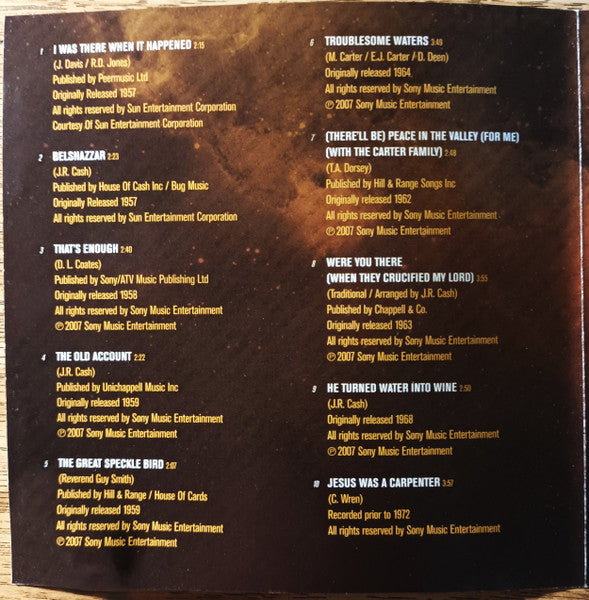 Johnny Cash : The Gospel Collection (CD, Comp)