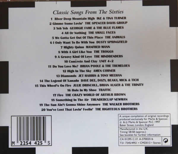 Various : Sounds Of The 60s (CD, Comp)