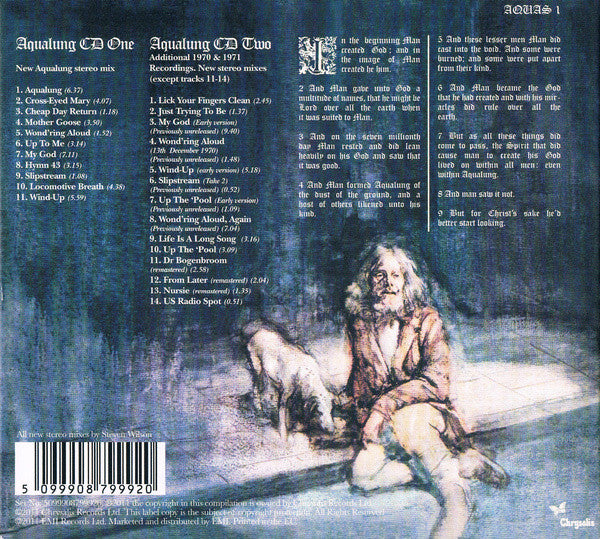 Jethro Tull : Aqualung (40th Anniversary Special Edition) (2xCD, Album, RE, RM, S/Edition)