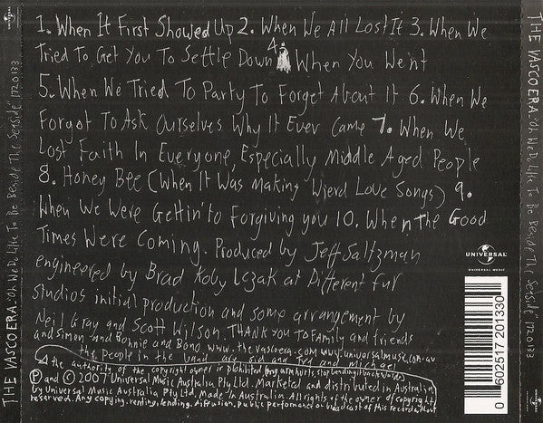 The Vasco Era : Oh We Do Like To Be Beside The Seaside (CD, Album)