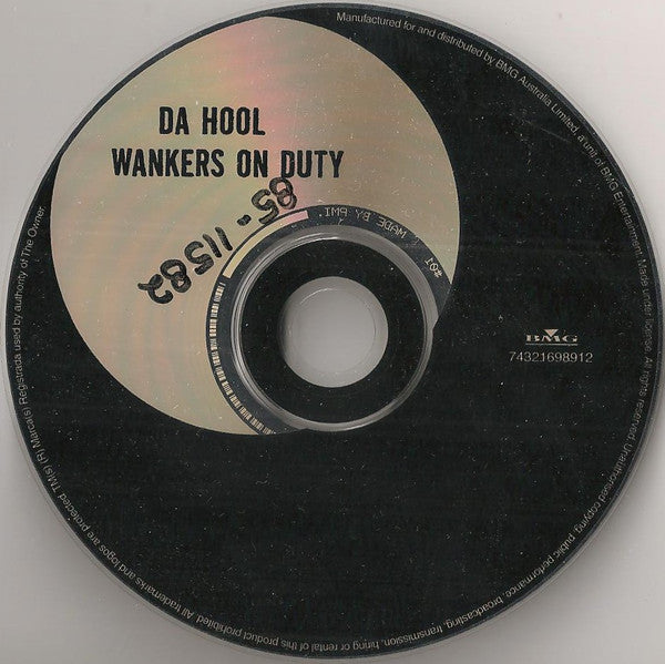 Da Hool : Wankers On Duty (CD, Single)