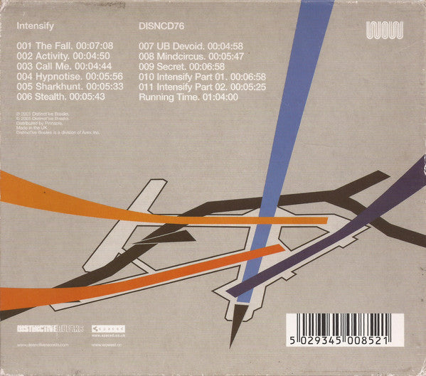 Way Out West : Intensify (CD, Album, Mixed)