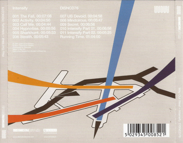 Way Out West : Intensify (CD, Album, Mixed)