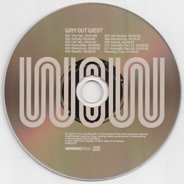 Way Out West : Intensify (CD, Album, Mixed)