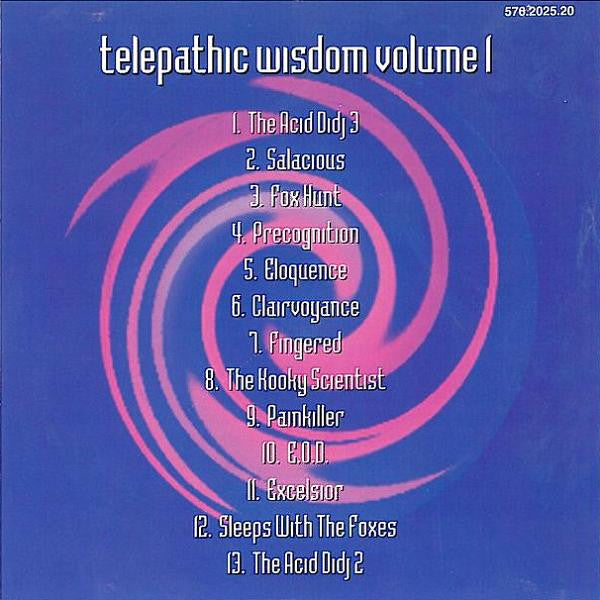Fred Giannelli : Telepathic Wisdom Volume 1 (CD, Comp, P/Mixed)