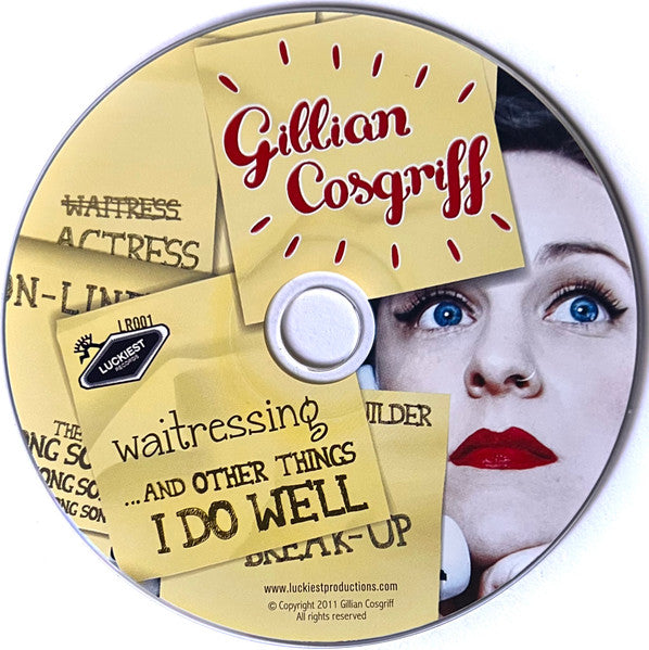 Gillian Cosgriff : Waitressing… And Other Things I Do Well (CD, EP)