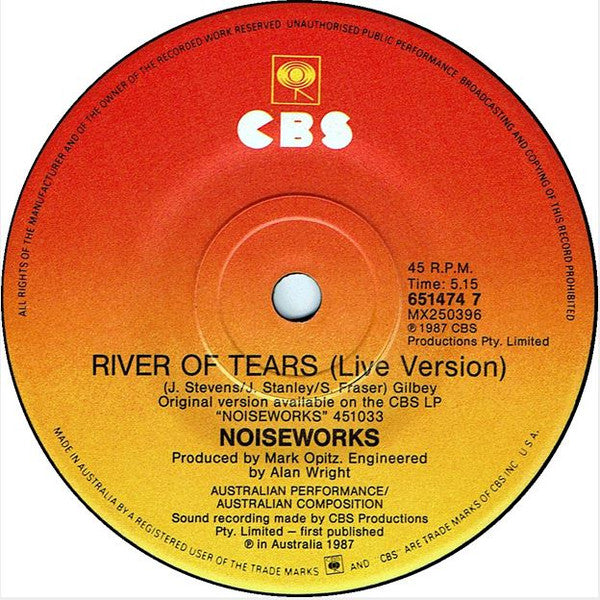 Noiseworks : Burning Feeling (7", Single)