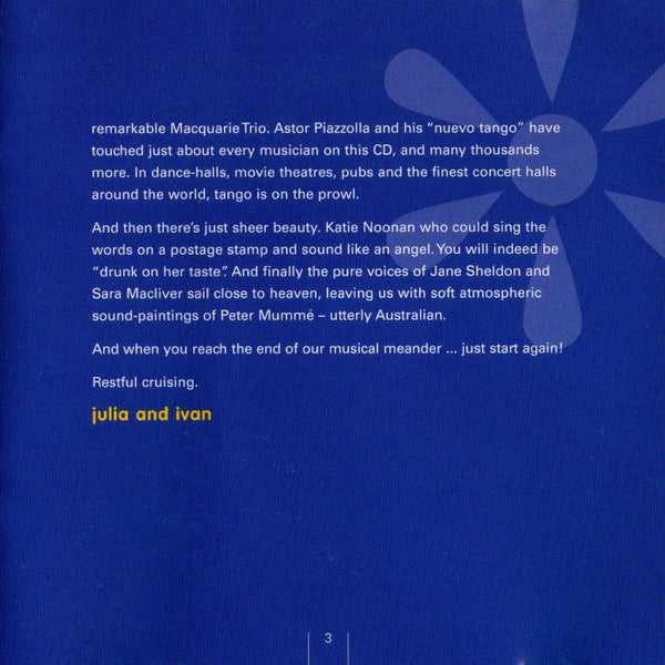 Various : The Drive CD - Julia Lester (CD, Comp)