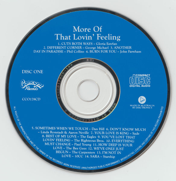 Various : More Of That Lovin' Feeling (2xCD, Comp)