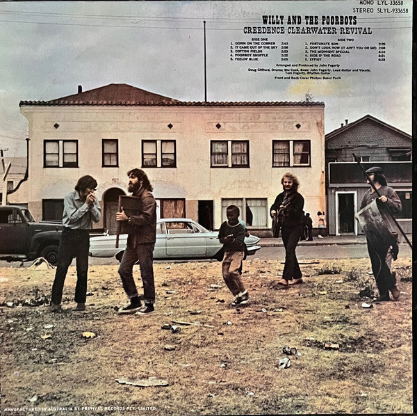 Creedence Clearwater Revival : Willy And The Poor Boys (LP, Album)